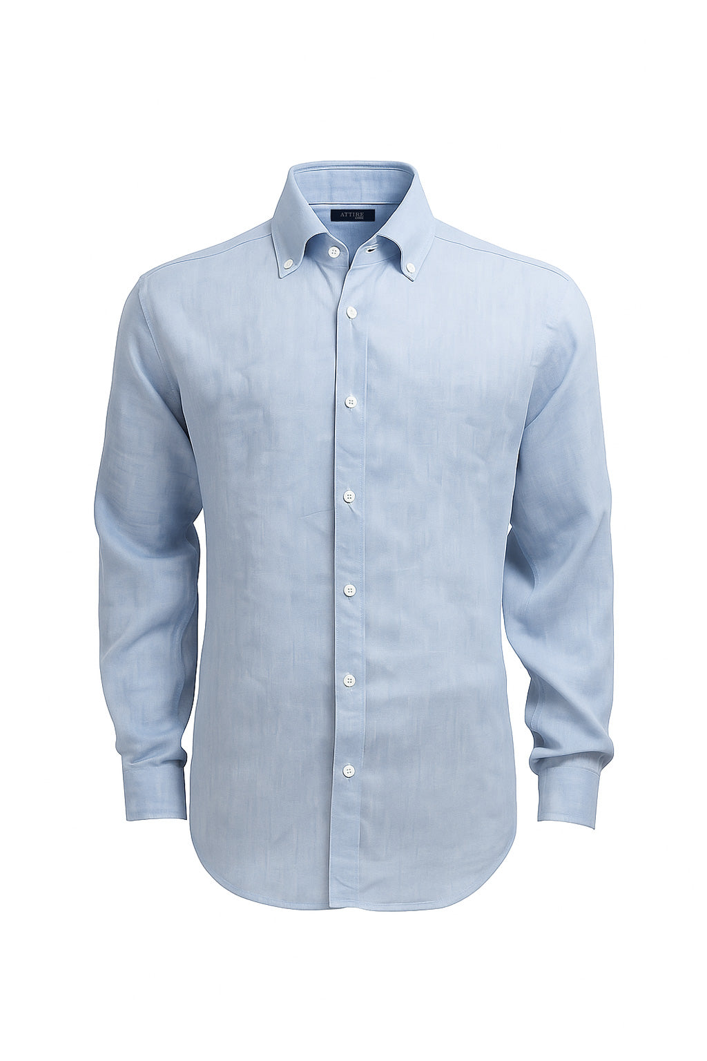 Light Chambray Blue Linen Shirt