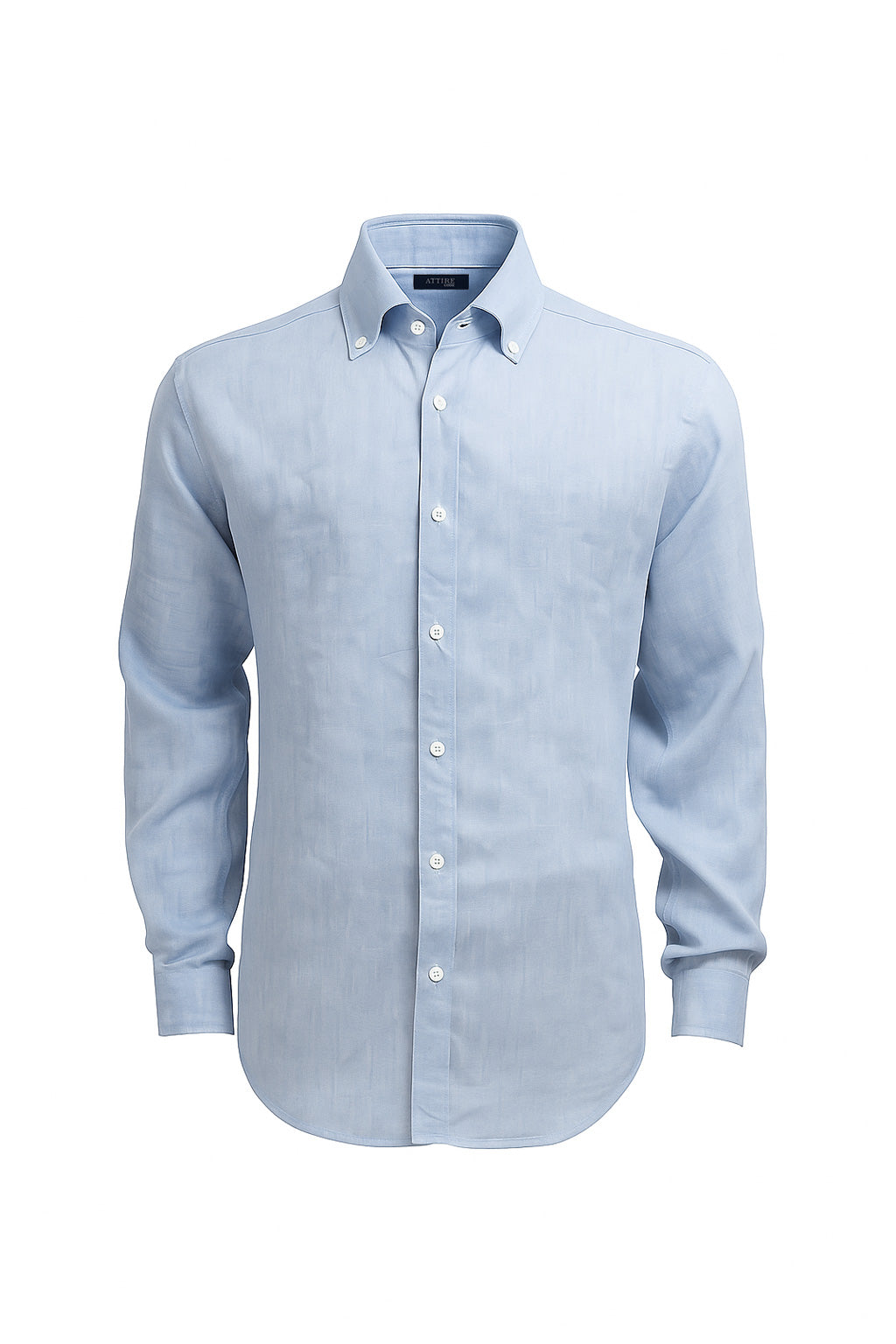 Light Chambray Blue Linen Shirt