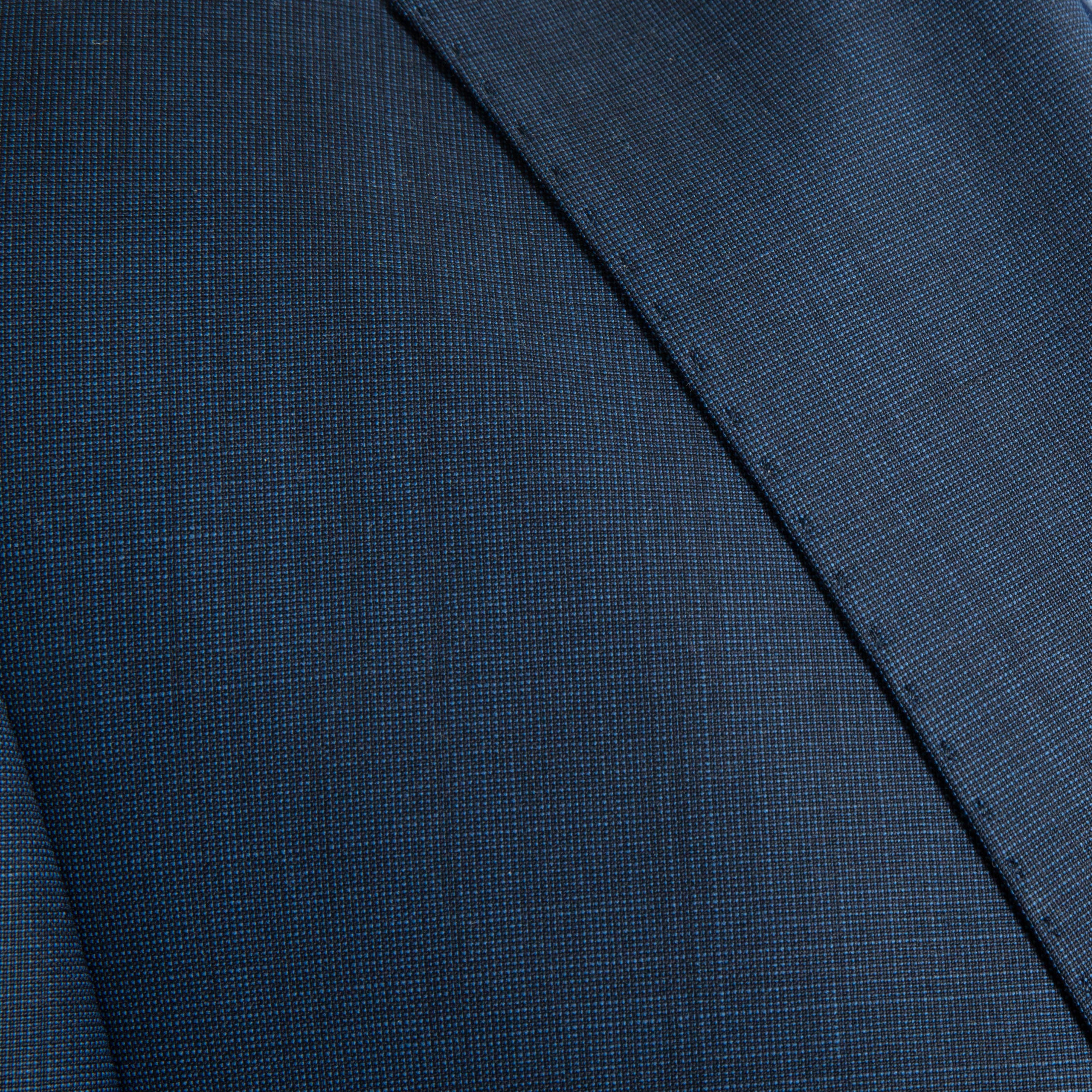 Midnight Navy Tailored Wool Suit