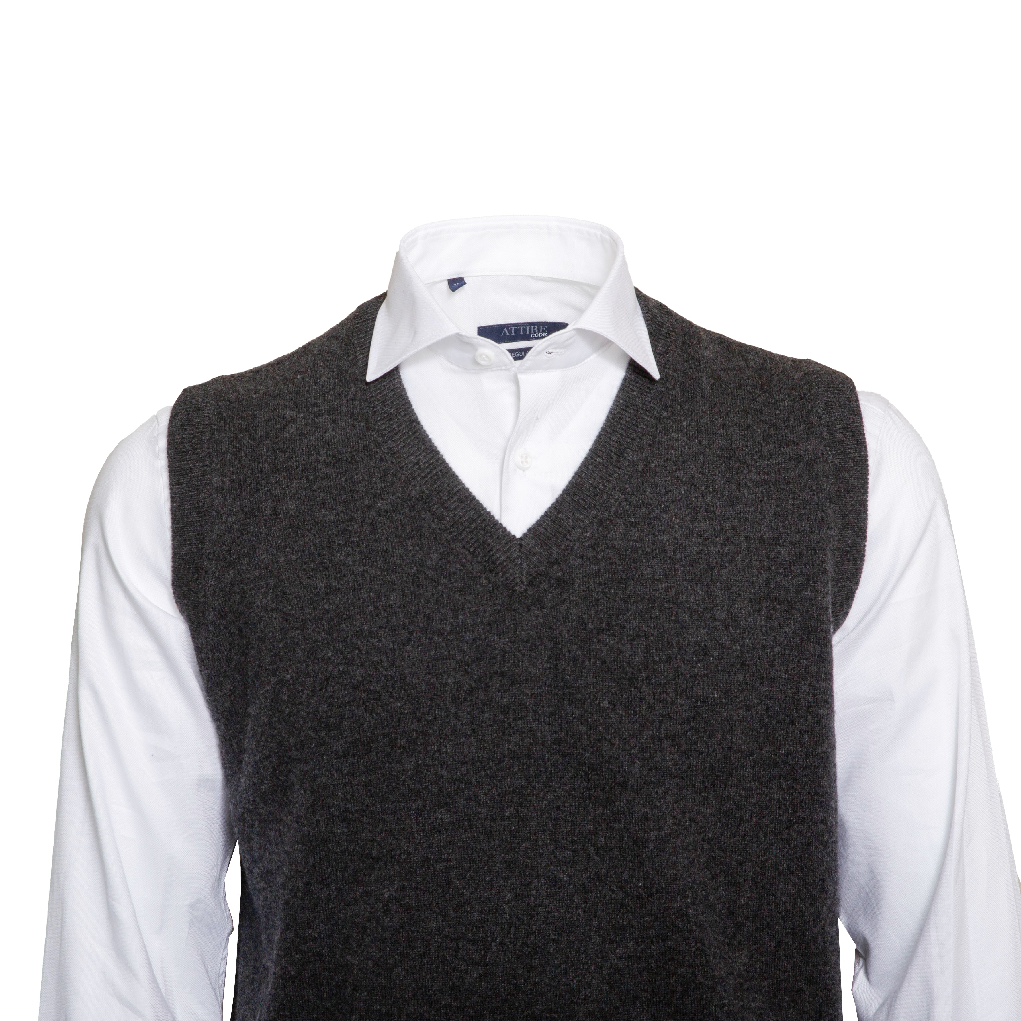 Jet Black Tailored Wool Suit