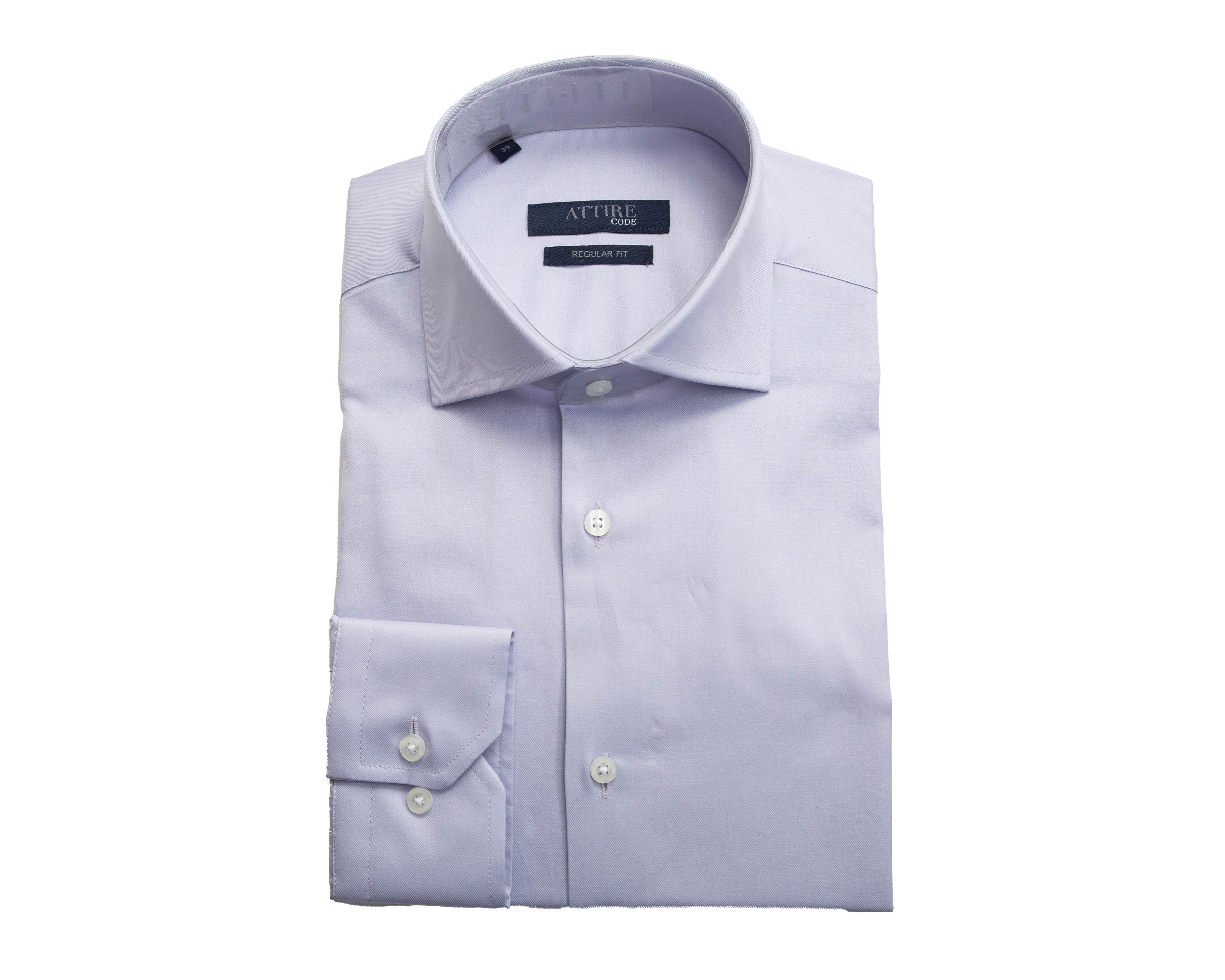 Lavender Mist Giza Cotton Dress Shirt