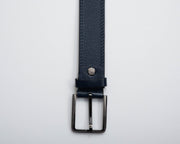 Midnight Navy Leather Belt