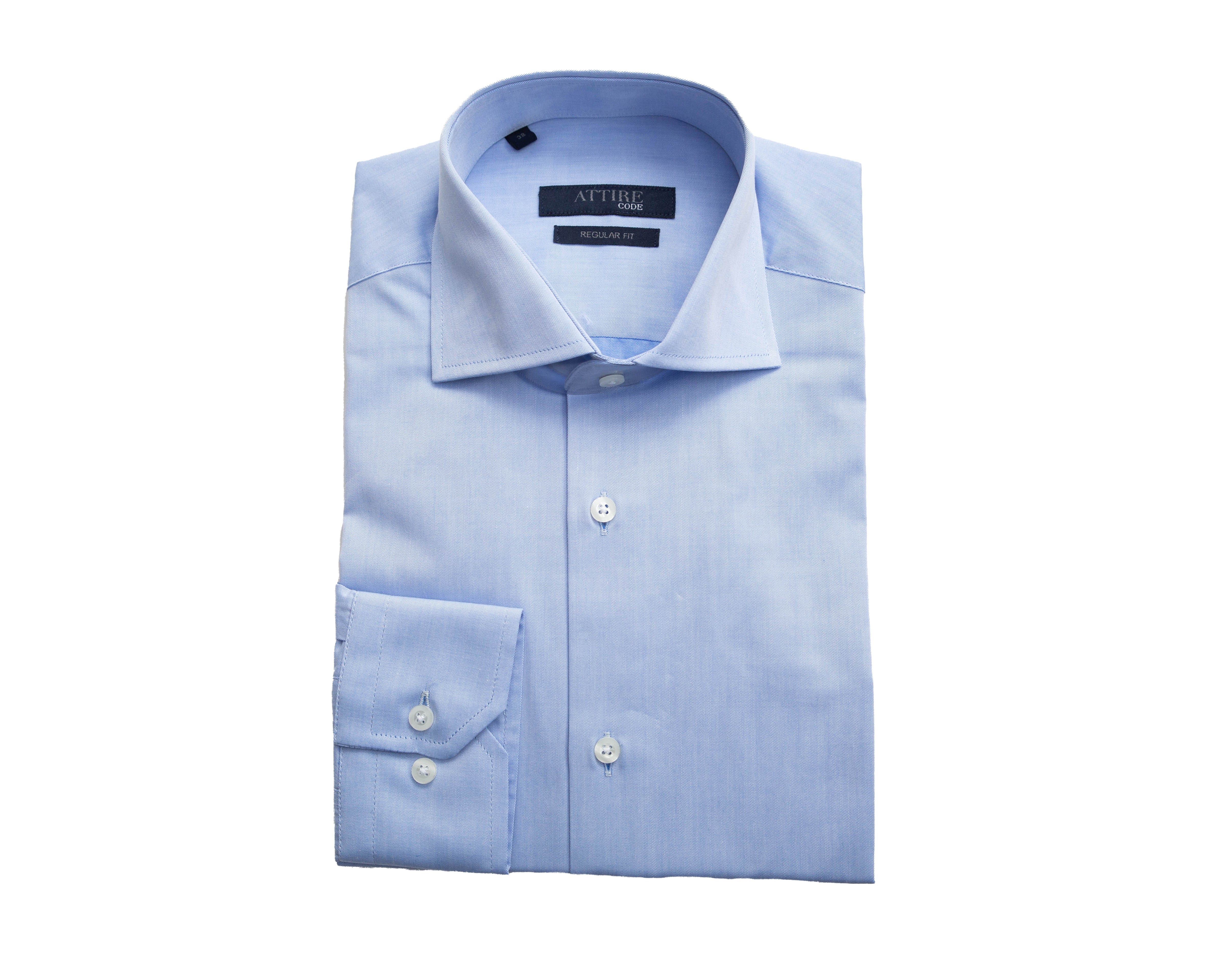 Sky Blue Giza Cotton Dress Shirt