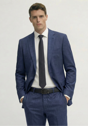 Royal Blue Tailored Wool Suit