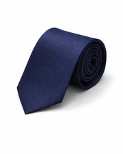 Midnight Navy Silk Tie