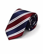 Stripped Silk Tie
