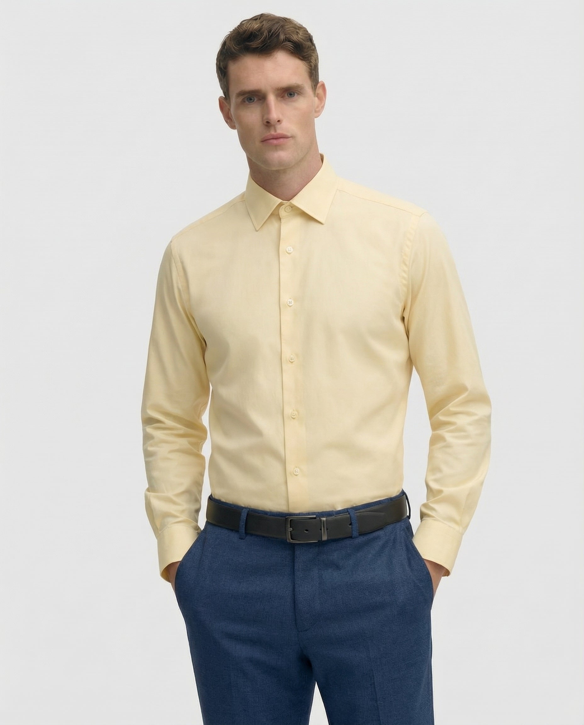 Yellow Linen Shirt