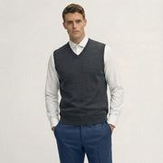 Jet Black Tailored Wool Suit