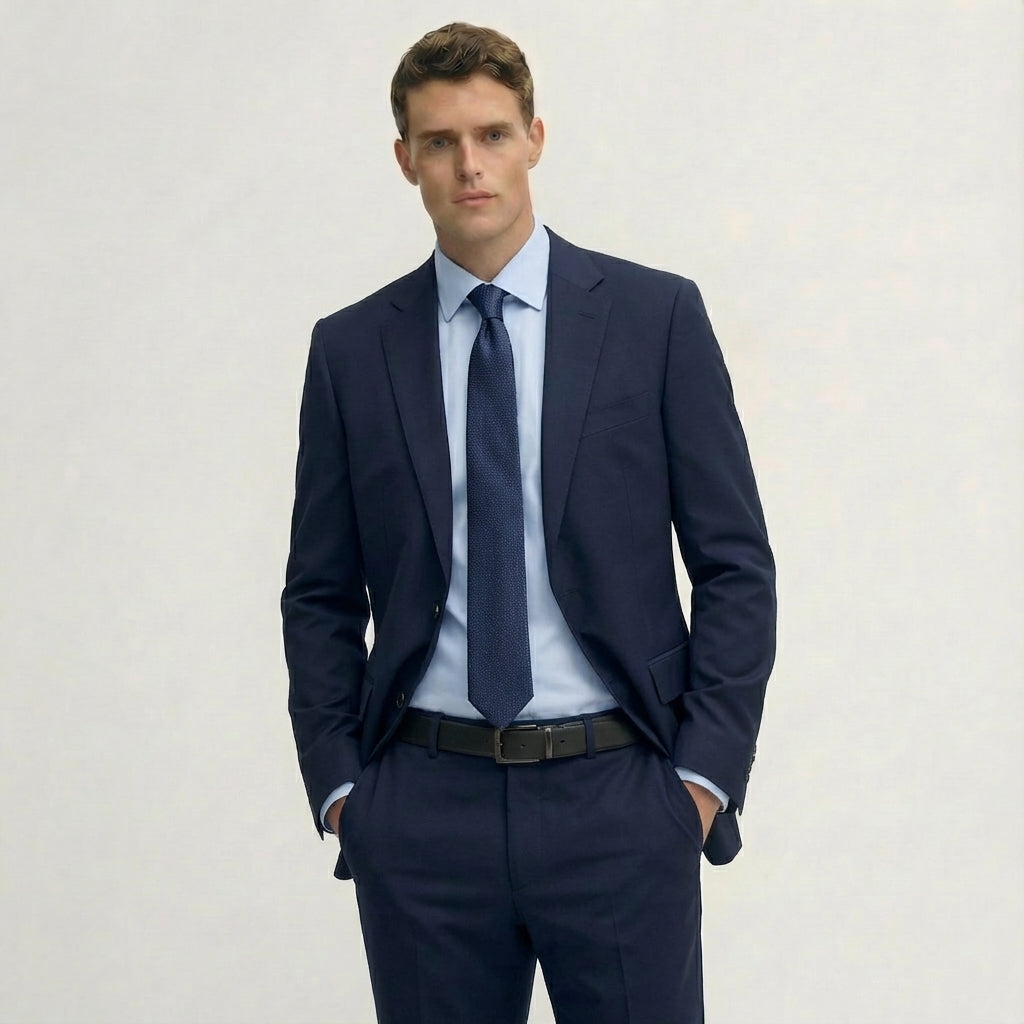 Tailored Wool Suit